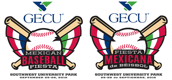 GECU Mexican Baseball Fiesta Logos