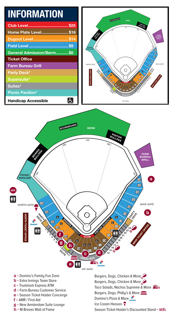 New Braves Stadium Seating Chart