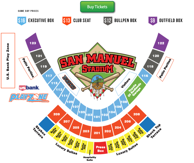 Inland Empire 66ers Seating Chart