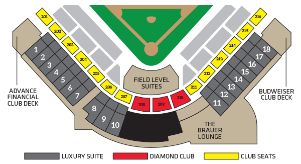 Nashville Sounds Stadium Seating Chart