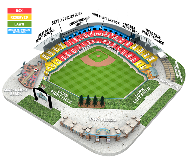 Dell Diamond Stadium Seating Chart