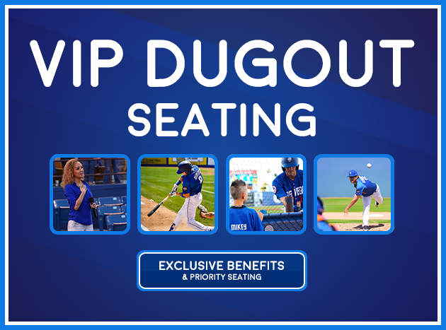 VIP Dugout Seating | Las Vegas Aviators Tickets