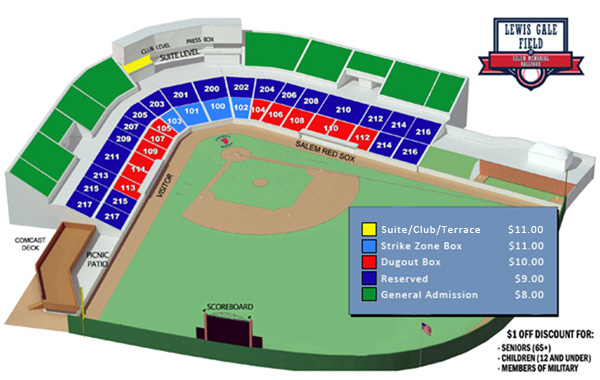 Salem Red Sox returning to full seating capacity on Friday